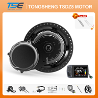 Tongsheng TSDZ8 TSDZ2B 36V 250W 48V 250W 48V 750W Electric Bicycle Conversion Kit 2025 Version DZ40 Mini EKD01 Bluetooth Display