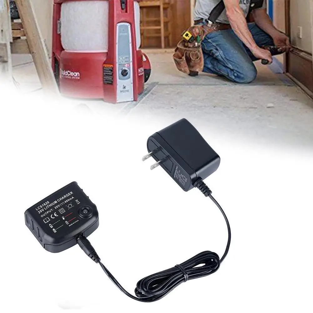 شاحن بطارية جديد لبلاك اند ديكر 20 فولت بطارية ليثيوم 20 فولت شاحن بطارية ليثيوم LCS1620 محول بطارية أداة الطاقة #5