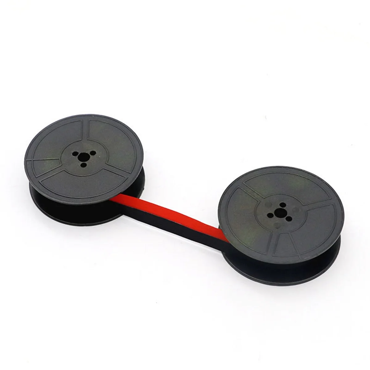 Cinta para máquina de escribir GR1, carrete doble, repuesto de cinta para máquina de escribir para la mayoría de la cinta de escritura (negro y rojo), 1 Uds.