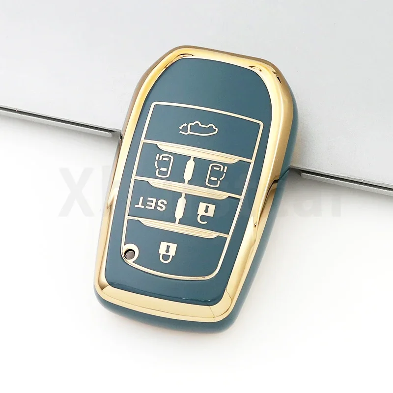 

6 Buttons TPU Shell Fob Car Key Case Cover for Toyota Vellfire Alphard 30 Series 2 Voxy Noah Esquire Harrier Previa Accessories