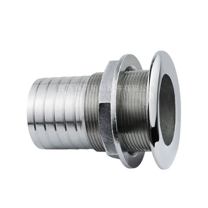 316 stainless steel pagoda half wire water outlet ventilation ventilation hole yacht speedboat ship tailpipe hose drain