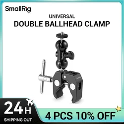 SmallRig Cool Ball Head Adapter Arm V4 Multi-function with Bottom Clamp For DJI Ronin Gimbal DSLR Camera LCD Monitor LED - 1138