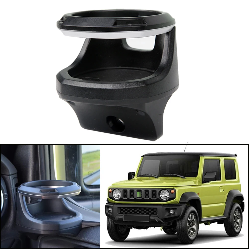 For Suzuki Jimny 2019 2020 2021 2022 2023 2024+ JB64 JB74 Water Cup Holder Mount Bracket Drinkes Support Interior Accessories