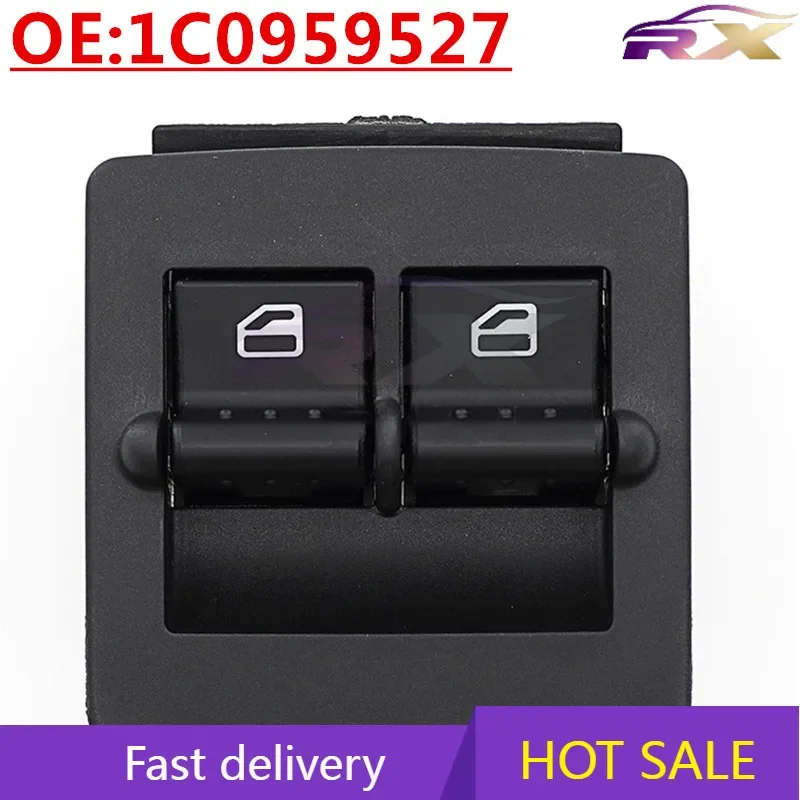 NEW:1C0959527 Power Window Master Control Switch For 1998-2010 Vw Beetle