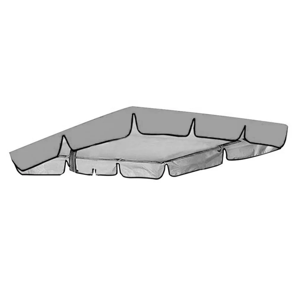 Canopy for Garden For Swing Replacement Fits 2 or 3 Seater For Swing Chairs with 190T Polyester Fabric for Outdoor Use