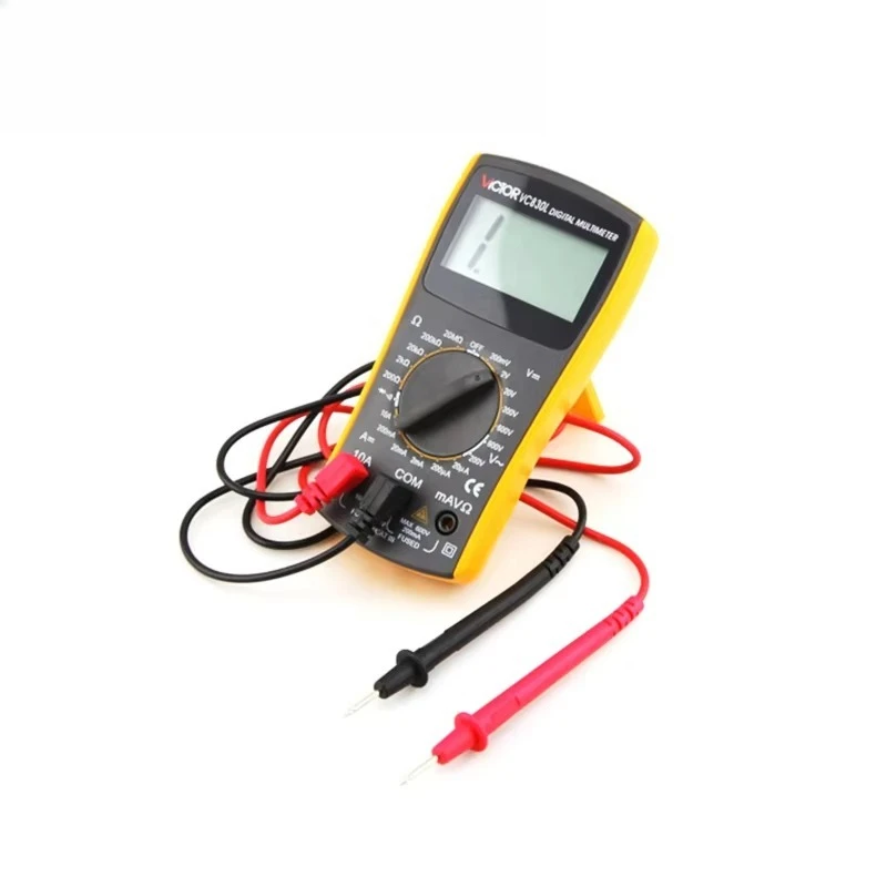 Professional Electric Handheld AC DC LCD Display Tester Meter Digital Voltmeter VC830L Woodworking Machinery Parts