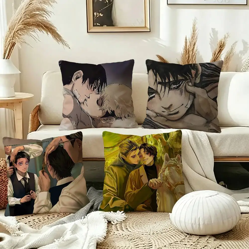 Anime Killing S-StalkingS Lucky Dragon pillow cover sofa cushion cover home room decoration children gift