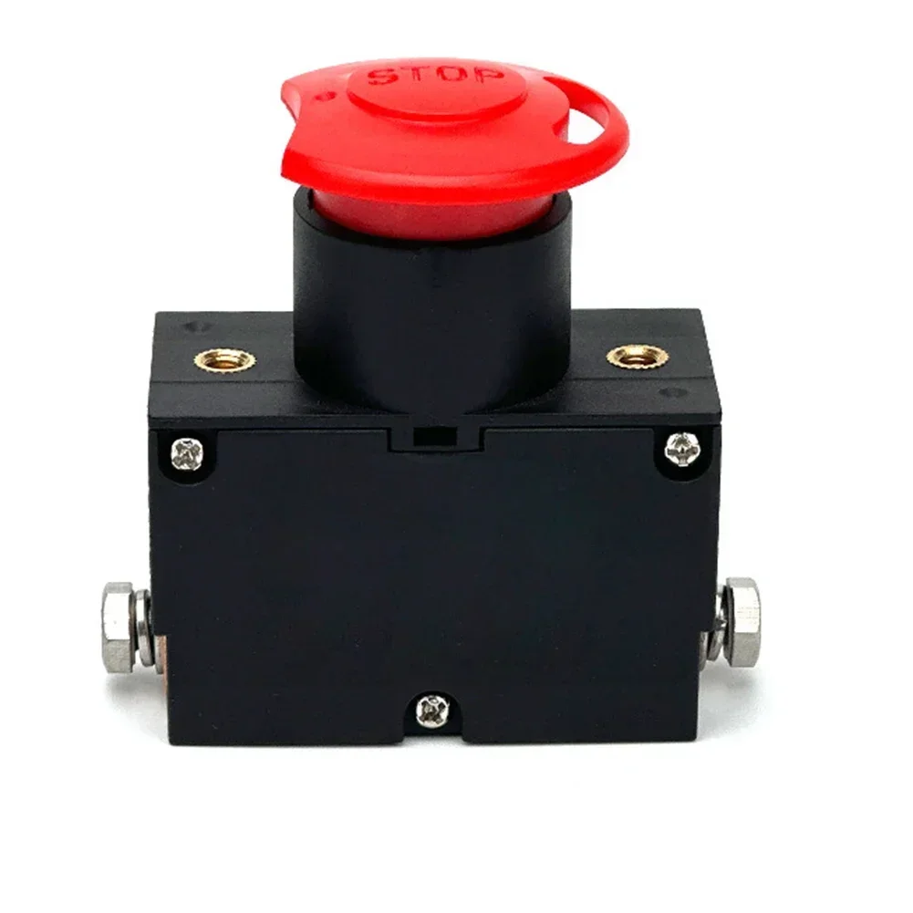 

Heavy Duty DC Power-off Stop Button Stop Switch Forklift Power Switch 125A Stop Switch For Most Forklifts Self-locking