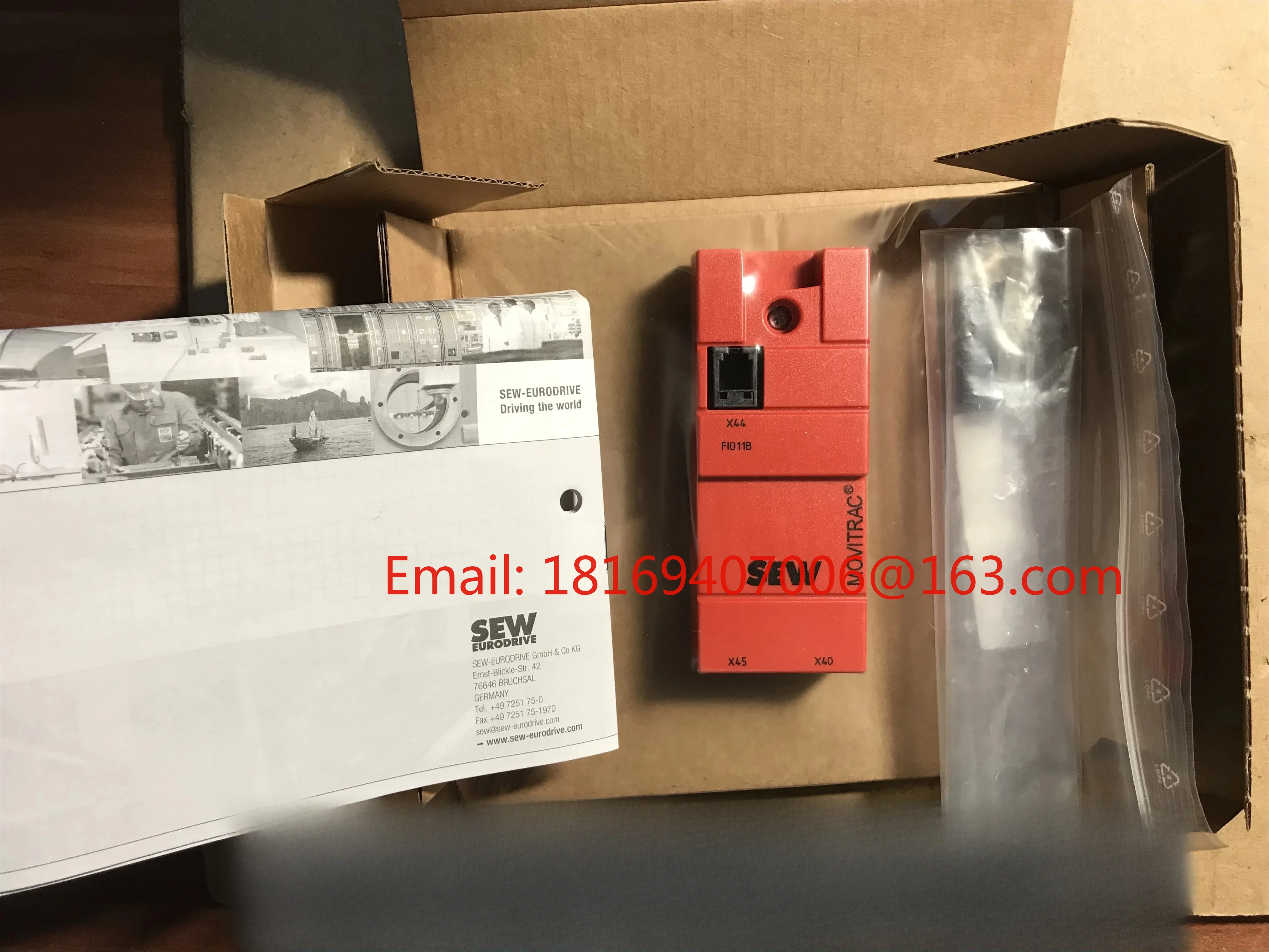 New SEW frequency converter communication interface module FIO11B