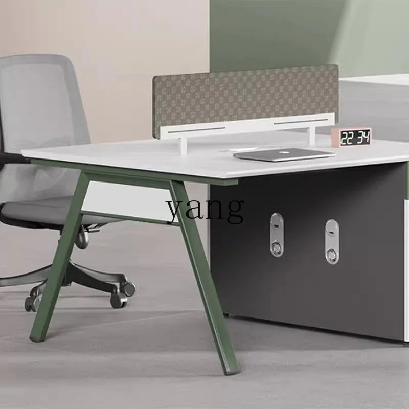 LH Desk Combination Simple Modern Staff Workstation Office Furniture Open Desk