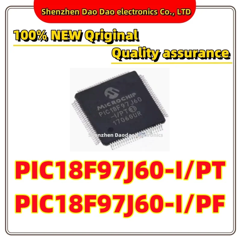 

Pic18f97j60-i /PT PIC18F97J60-I/PF PIC18F97J60 QFP-100 microcontroller chip IC New original