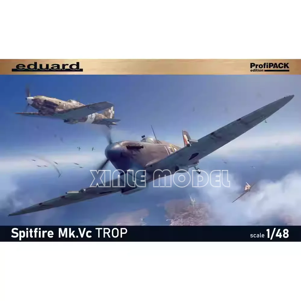 

Eduard Plastic Assembled Plane Model Kit 82126 Spitfire Mk.Vc Trop 1/48