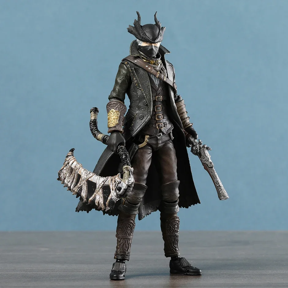 Bloodborne Hunter Figma 367-DX Action Figure Doll Handmade Model