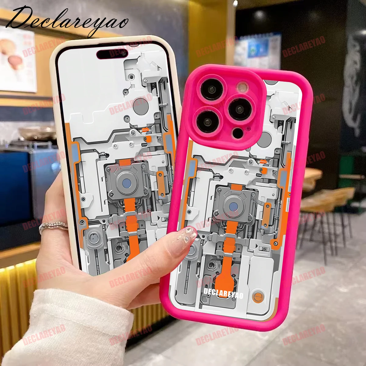 DECLAREYAO ماتي ضوء سليم بولي TPU لينة كوكه ل Realme 60 C75 9 7 N63 30 V5 ملاحظة Q5 Q 13 V25 C71 Narzo Pro غطاء حافظة مقاوم للصدمات #4