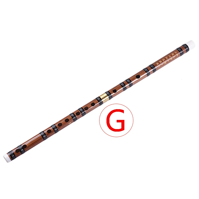 Pluggable Traditional Checking Bamboo Flute Chinese Bitter Bamboo Dizi Professional Instrument