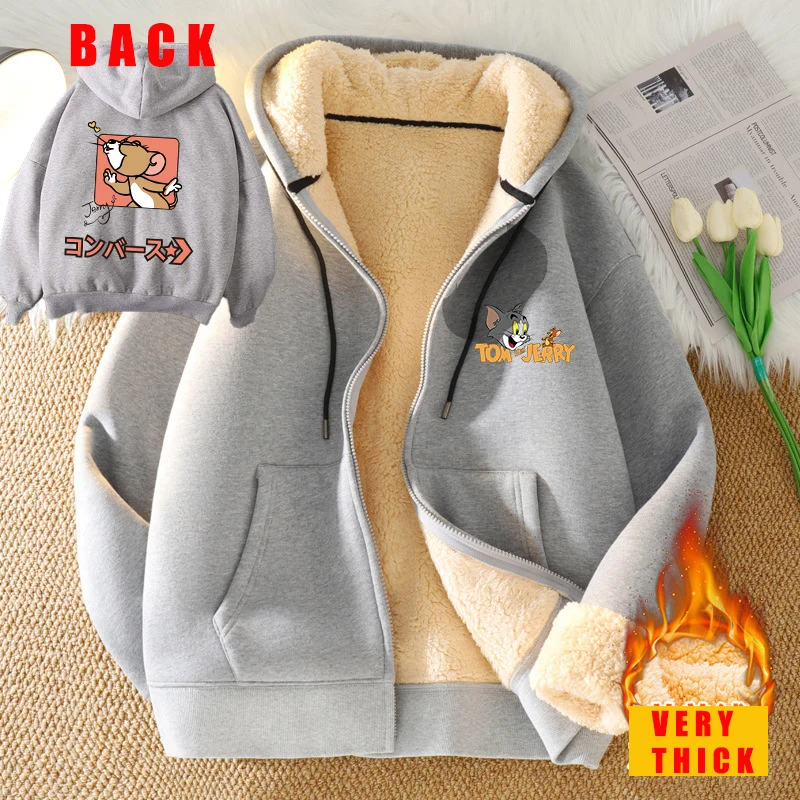 Tom and Jerry Hooded Sweatshir - đánh giá và giá Wool Coat Peacoat