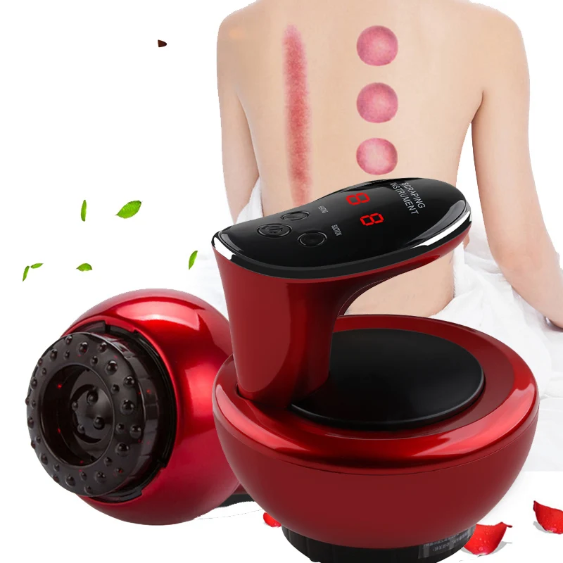 

Scraping massager Rechargeable Body Relax massage Stimulate Acupoints Vacuum Copping gua sha scraper