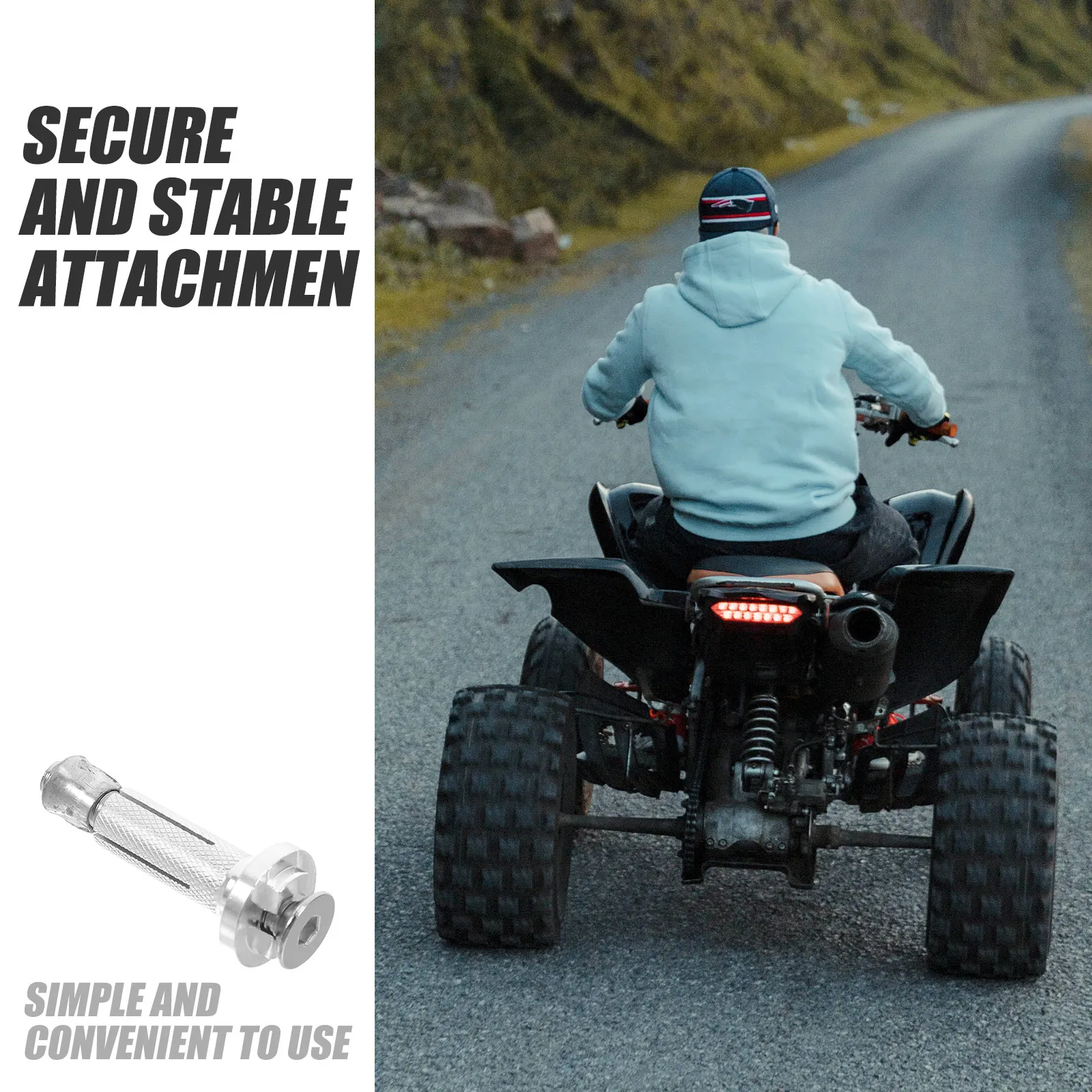 Motorcycle Mount Weather Resistant Material For Motorcycle Modified Fastening Screw Premium Grade Parts
