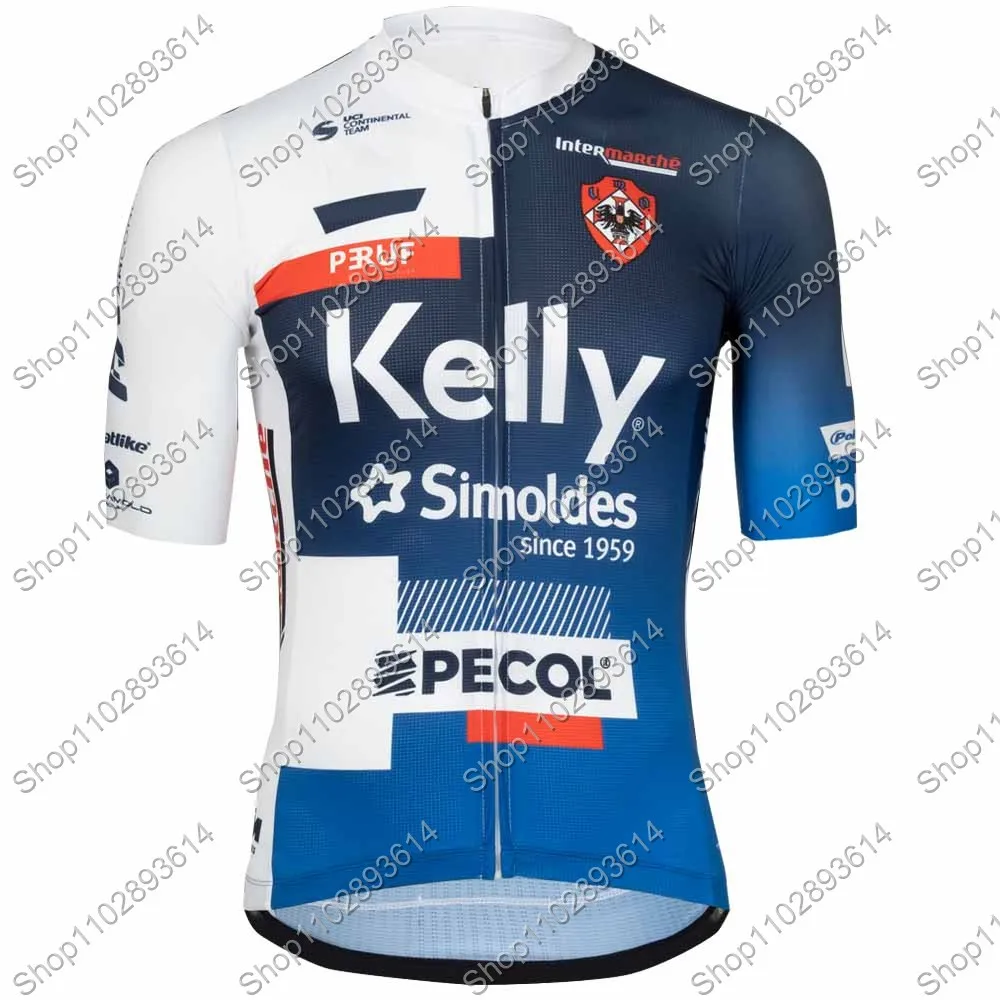 2024 Kelly Simoldes UDO Cycling Jersey Men Short Sleeve Portugal Clothing Road Bike Shirts Suit Bicycle Bib Shorts MTB Ropa