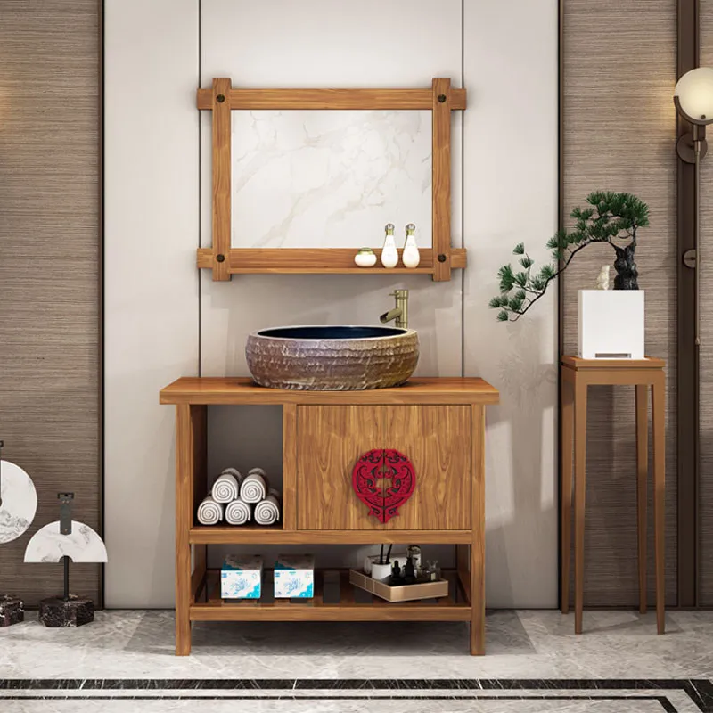 

Countertop basin bathroom cabinet bathroom set bathroom basin cabinet combination Floor-standing washbasin