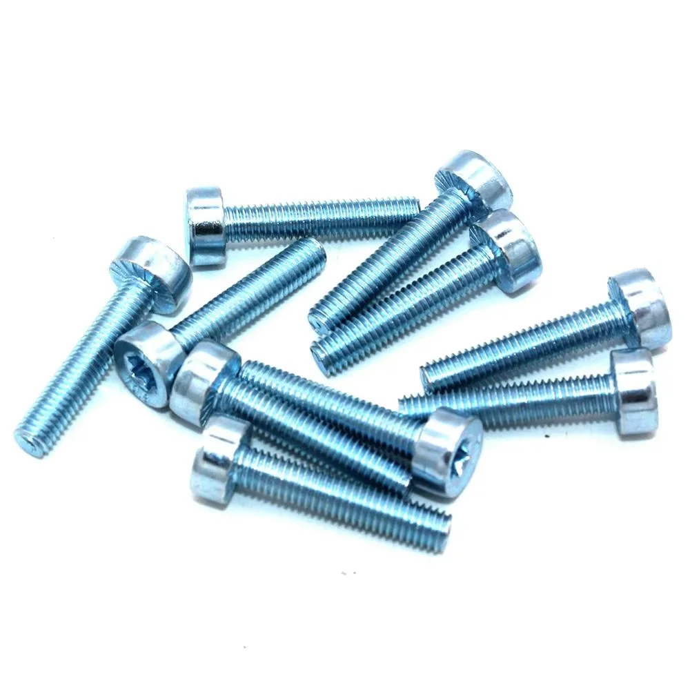 10 Stück T27 Torx-Schrauben M5 x 25 für Stihl Makita Dolmar Oleo-Mac Kettensäge Bruchutter Gebläse Bodenfräse – Detail 3