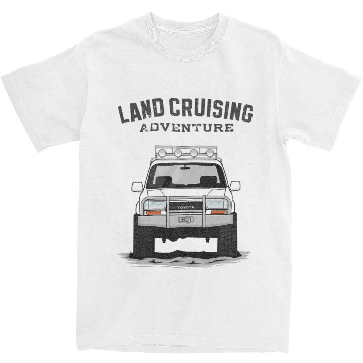 Land Cruiser Series T-Shirts Men Women 100% Cotton Off Road  Car Landcruising Adventure Tee Shirt Graphic Clothing