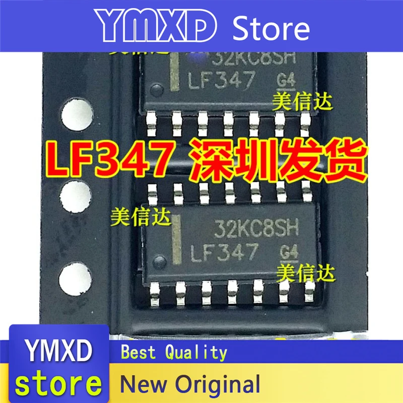 10pcs/lot New Original LF347 SOP-14 operational amplifier In Stock