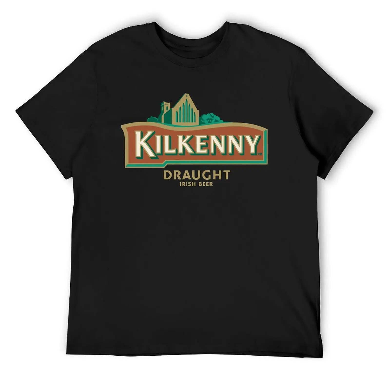 

kilkenny-Draught Beer T-Shirt kawaii clothes shirts graphic baggy shirts korean fashion t shirt men 100℅ cotton