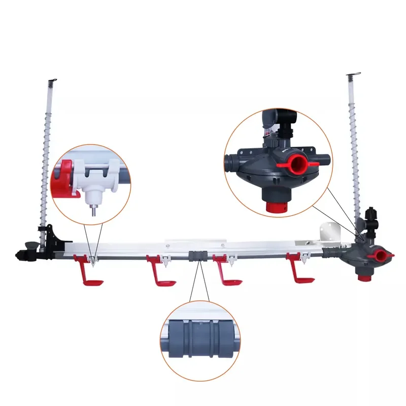 for Chicken Water Line System Poultry Nipple Drinker Broiler Nipple Drinking Line Automatic Watering Kit for Farm Birds