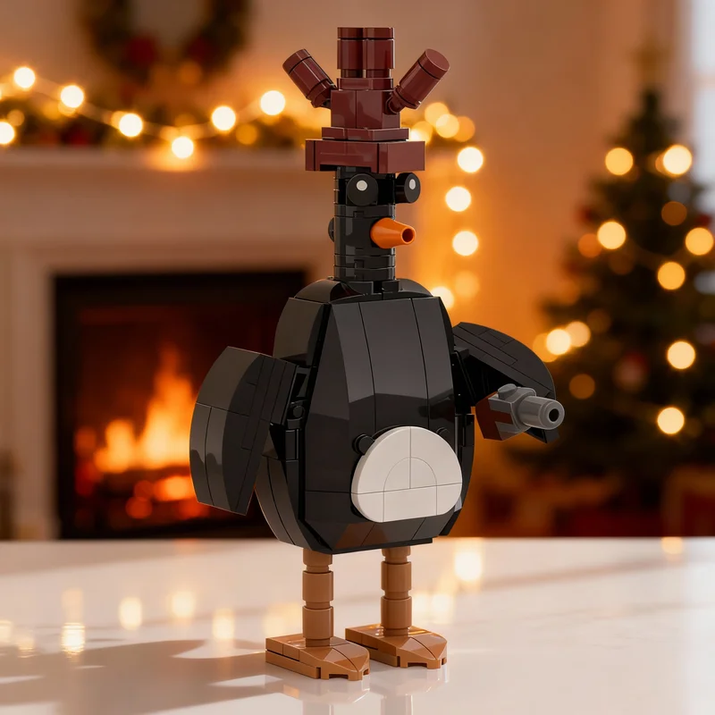 

140pcs MOC Icons Feathers McGraw Model Building Blocks Architecture DIY Idea Christmas Gifts Creative Toys Education Brick