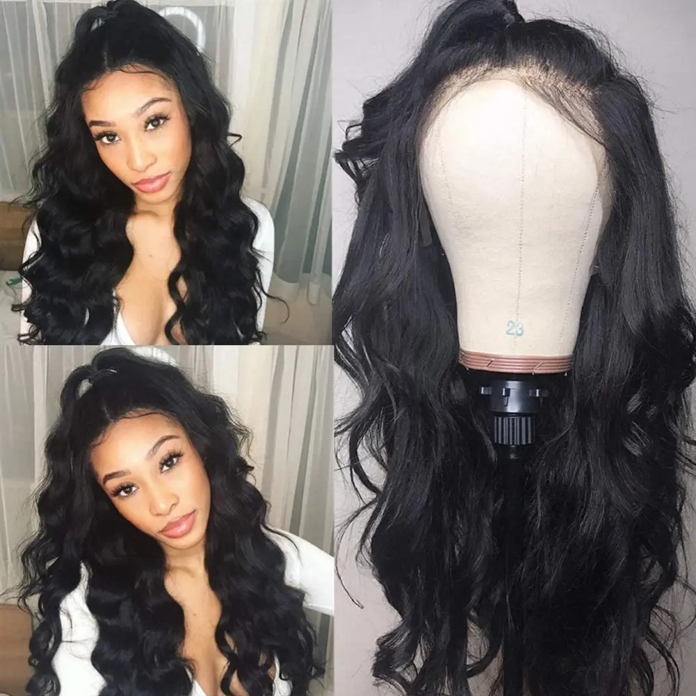 13X4 Body Wave Lace Frontal Wig PrePlucked Lace Wigs HD Transparent 13X6 Lace Front Human Hair Wigs For Women 100% Human Hair