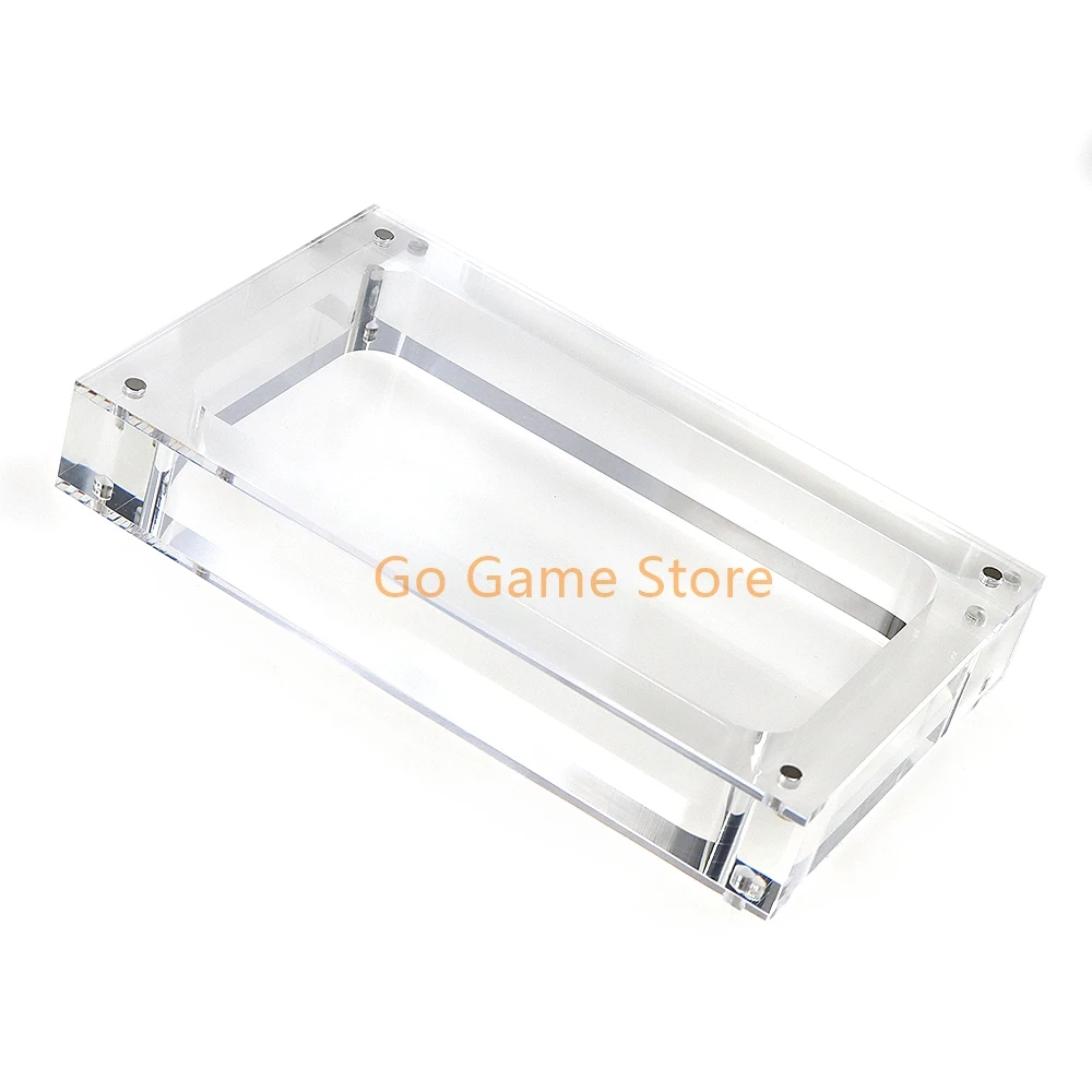 1pc High Transparency Acrylic Case Magnetic Lid Display Case Storage Box For NEW 2DSXL 2DSLL Game Console