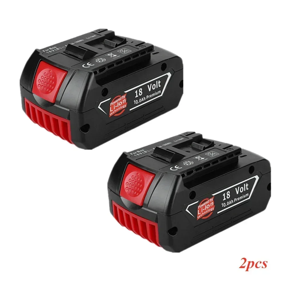 NEW For BOSCH Authentic 18V 10AH LITHIUM-ION BATTERY GBA 18V 10AH 18V Professional GBA GSR GSB BAT609 BAT618 w/Fuel Guage