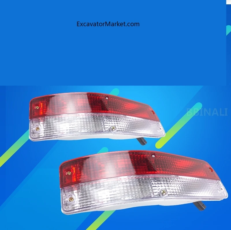 For Kobelco SK200 210 230 250 260-6E-6-8 Super 8 Excavator Rear Taillight Back Car Rear light Excavator Accessories