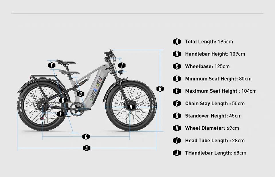 New Shengmilo S600 POR Electric bike 2000w dual motor 48V 25AH battery Electric bicycle 26 inch fat tire mountain riding E-bike image 6