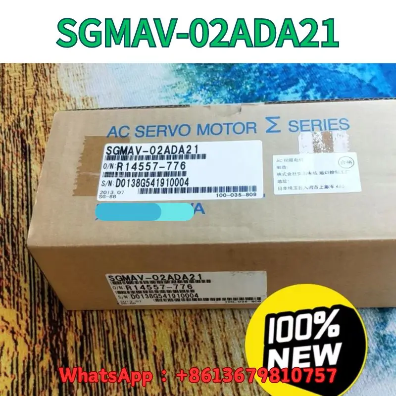 brand-new SGMAV-02ADA21 200W servo motor Fast Shipping