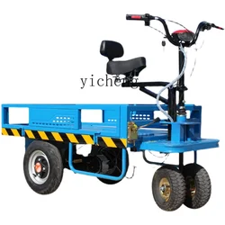 XL Electric Trolley Platform Trolley Inverted Donkey Handling Cart Decoration Load