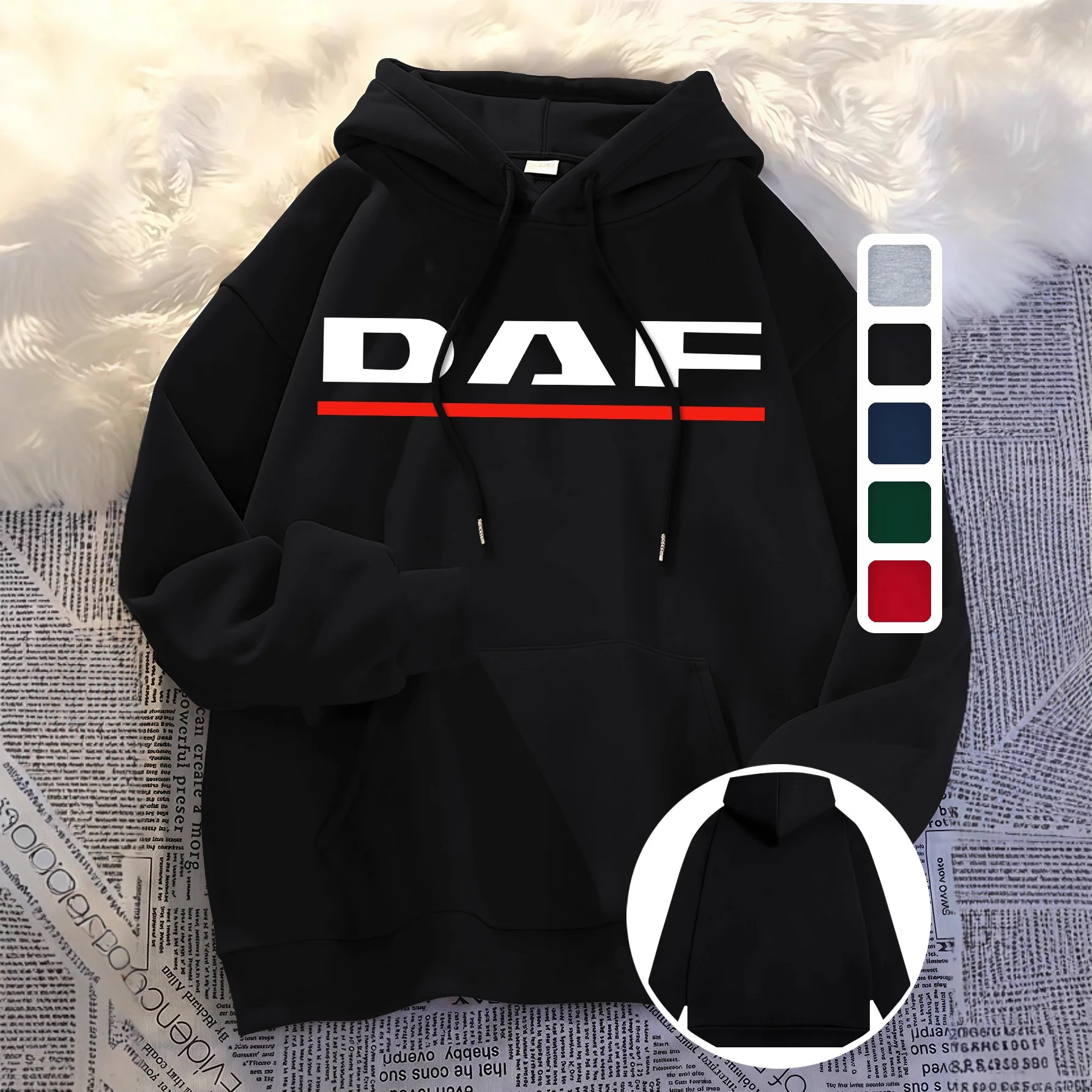 

Мужская толстовка с капюшоном с термопринтом, оверсайз, теплая верхняя одежда, повседневная длинная хлопковая молодежная базовая зимняя одежда