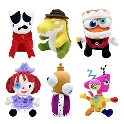 52style The Amazing Digital Circus Plush Pomni and Jax Plushie Doll Toys Cute Stuffed Animal Birthday for Kid Children Christmas