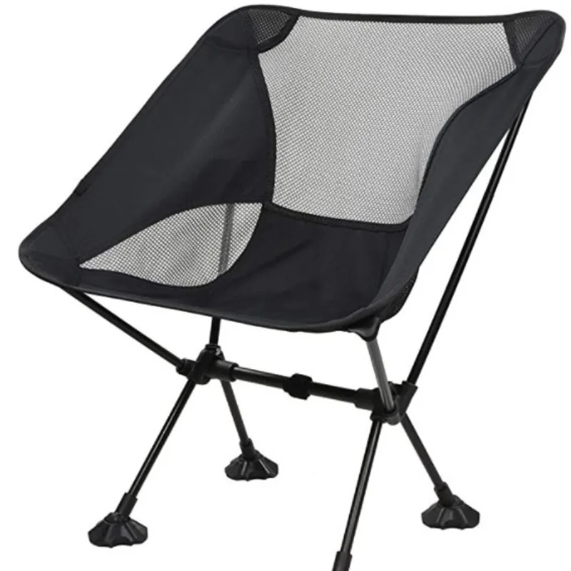 Outdoor Folding Chair Portable Leisure Outdoor Beach Camping Sketching Fishing Backrest Chair Ponytail Stool