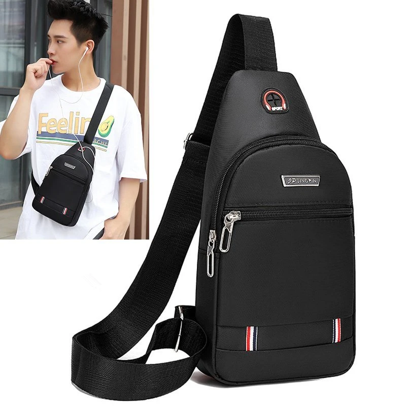 Crossbody Sling Backpack Sling Bag Men Travel Hiking Chest Bag Shoulder Backpack Outdoors Sport Fishing