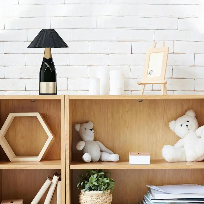 

Wine Table Lamp Table LED Light Lamp Rechargeable Touch Control 3 Light Colors Bedside Lamps For Bar Restaurant Cafe