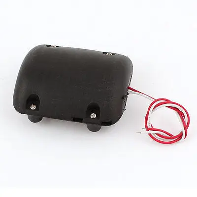 Black Plastic DC 12V 0.25A Vibrating Vibration Motor for Massage Cushion