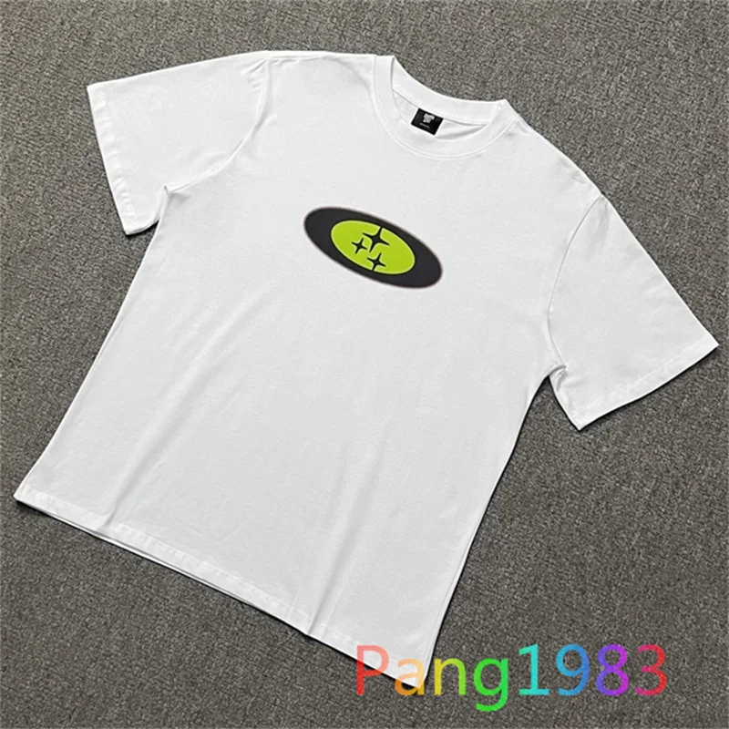 Summer Style Drama Call Star T-shirt Men Women Green Fluorescent Logo Tees Top