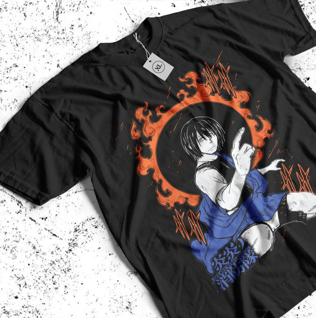 Футболка Fire Force Benimaru Shinmon Shinra Kusakabe Enen no Shouboutai Shirt Футболка Fire Force Benimaru Shinmon Shinra Kusakabe Enen no Shouboutai Shirt