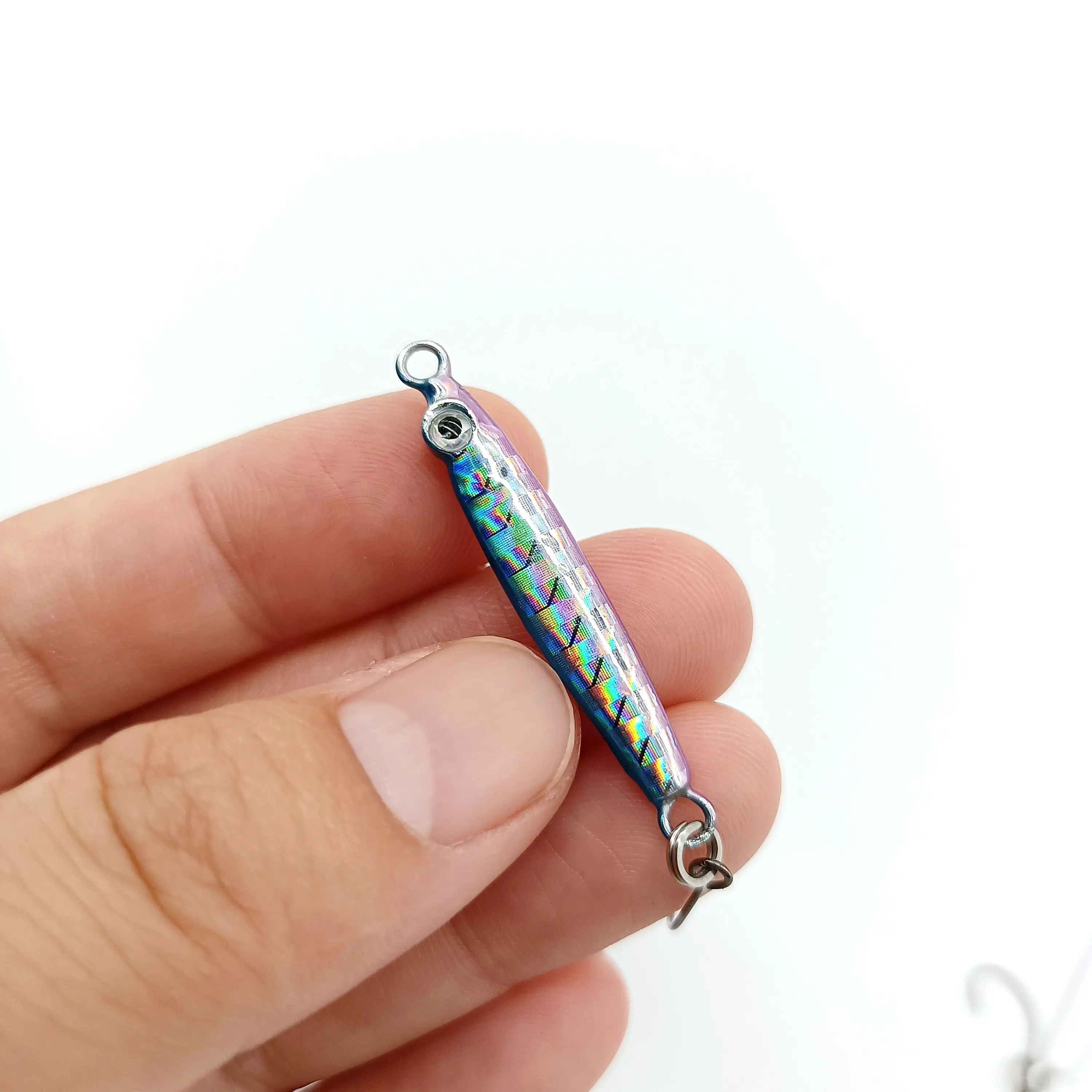 DUODUOYU 5PCS Mini  Metal Jig Fishing Lure 3g/5g  Isca Artificial Bait With Single Hook Small Fish Fishing Accessories view 4