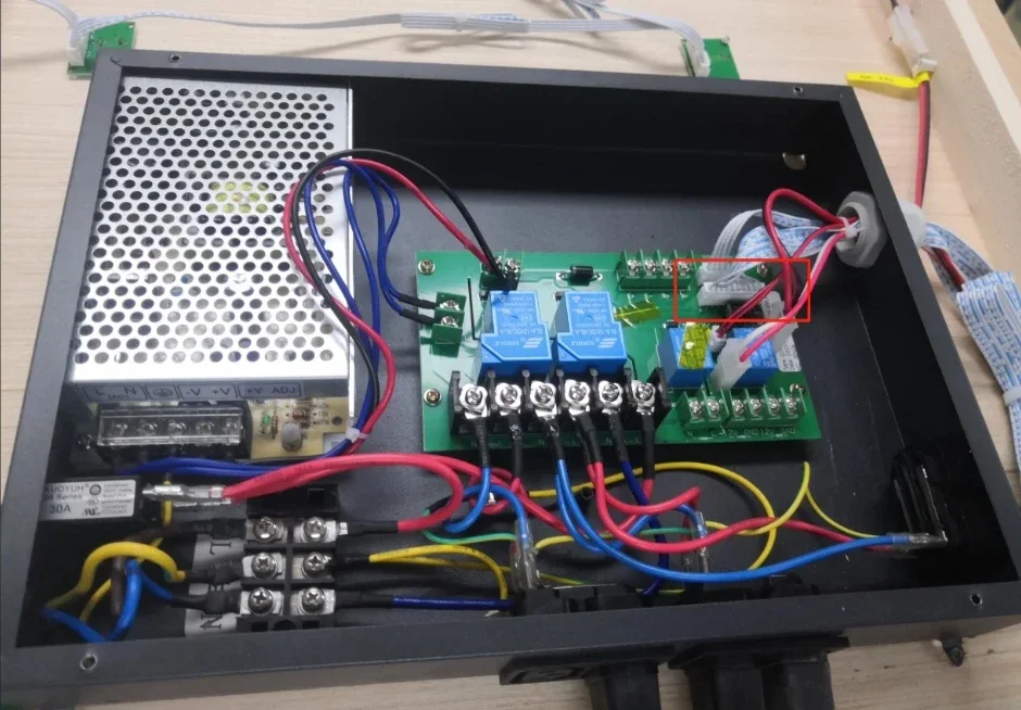 

Деревянный центр управления сауной