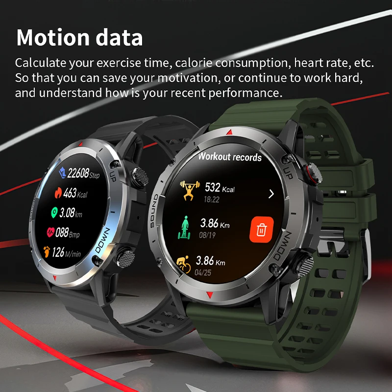 NX9 Smart Watche Men Military Waterproof Watches Fitness Tracker Bluetooth Call Smartwatch For Huawei Xiaomi Android IOS 2023