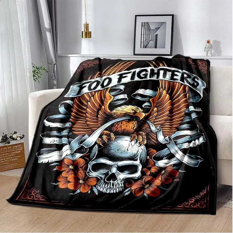 بطانية عازلة للتدفئة للأريكة والسرير ، شعار Fo fighting ، وسادات ركبة خفيفة الوزن ، مكتب وسيارة ، Decke و Couverture #5