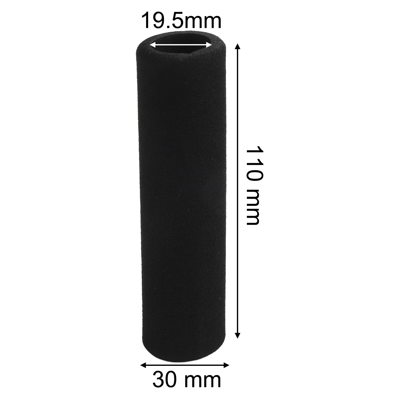 10 Fitness Handle Sponge Grips Foam Tubing Covers for 22mm Diameter Exercise Equipment Handles and Comfortable